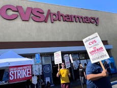 Trabajadores de farmacias CVS se declaran en huelga en 7 tiendas del sur de California