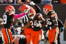 Chubb anota TD para los Browns en su regreso tras una seria lesión de rodilla que lo marginó en 2023