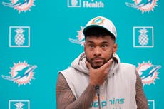 Tua Tagovailoa podría volver a jugar el domingo con Dolphins tras recibir alta médica