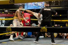 Luchador de MMA expulsado de por vida del boxeo tras patada ilegal en debut