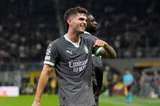 Gol olímpico de Pulisic encamina victoria del AC Milan. Mónaco sigue invicto