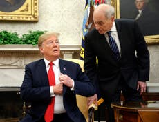 Harris critica a Trump luego de que John Kelly contó que el expresidente elogiaba a Hitler