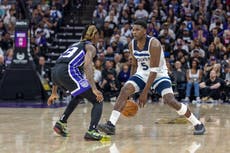 Con tiros libres decisivos de Edwards, Timberwolves superan a Kings, 117-115