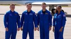 Cuatro astronautas regresan a la Tierra tras problemas en cápsula de Boeing y huracán Milton