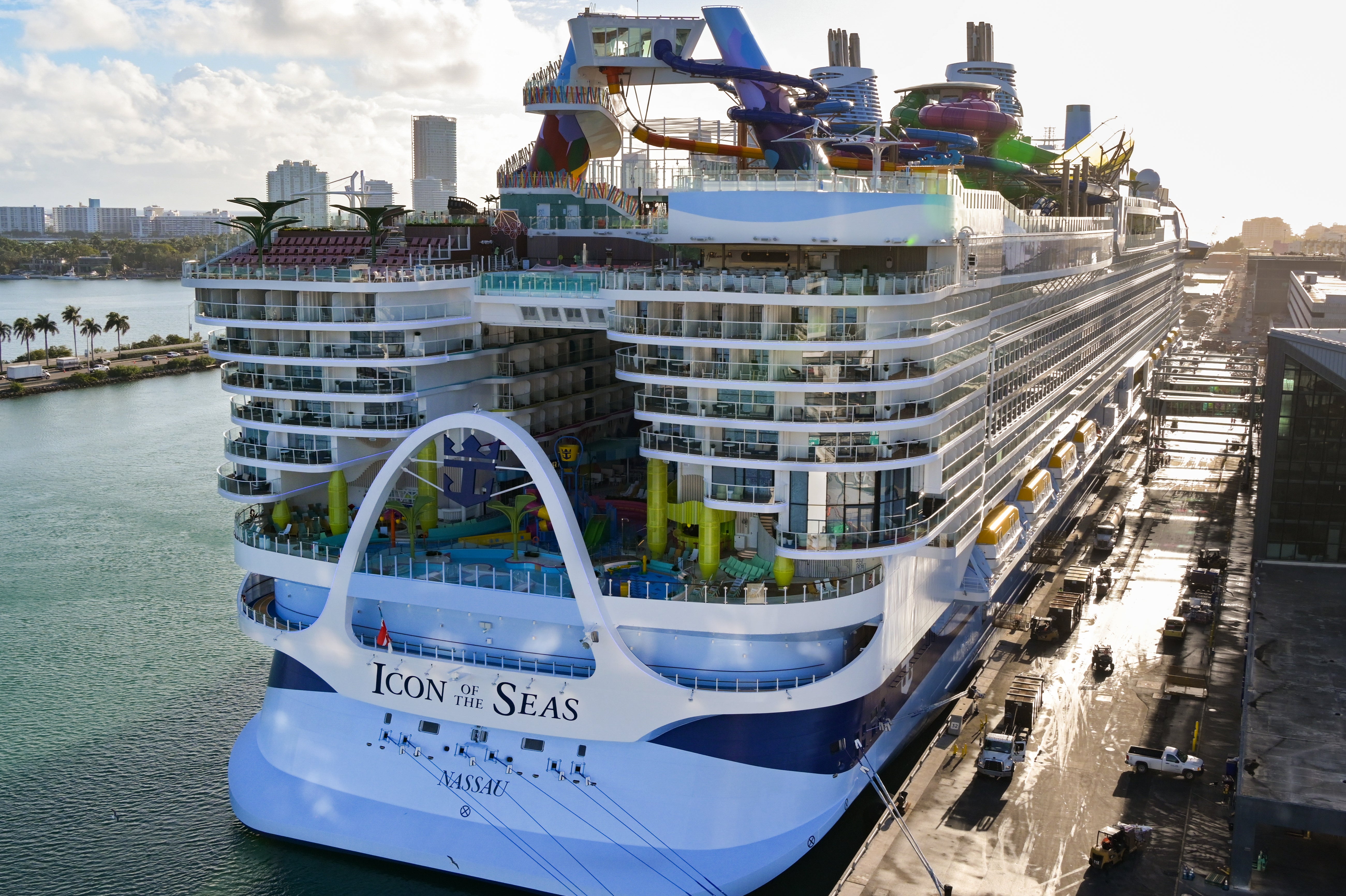 El incidente ocurrió a bordo del Icon of the Seas, crucero de Royal Caribbean