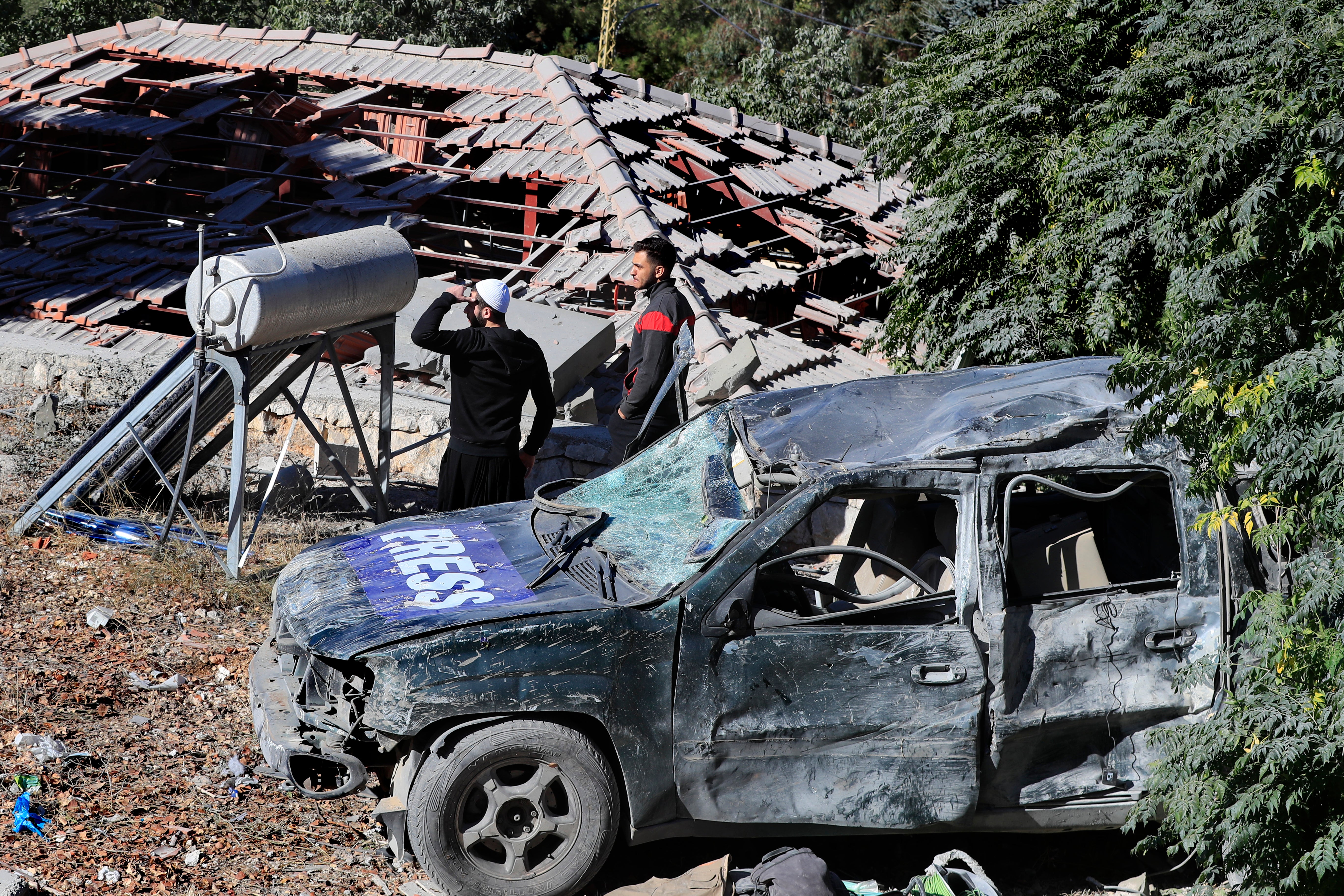 ISRAEL-LÍBANO-PERIODISTAS ASESINADOS