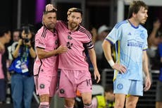 Messi se va en blanco al debutar en playoffs pero Inter Miami supera al Atlanta United 2-1