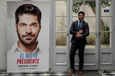 La "nueva política" de Uruguay lleva el rostro de Andrés Ojeda, el candidato que quiere enamorar