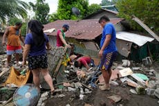 Inundaciones y deslaves en Filipinas dejan más de 100 muertos y desaparecidos