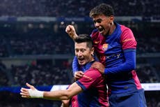 Lewandowski y Yamal superan a Mbappé en su primer clásico, Barcelona derrota 4-0 a Real Madrid