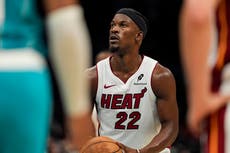 Butler anota 13 de sus 26 puntos en el último cuarto y Heat supera a Hornets 114-106