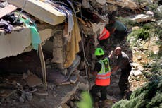 Familia libanesa celebraba encuentro cuando bombardeo israelí derrumbó su edificio