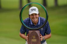 Nico Echavarría se lleva el Zozo Championship de la PGA