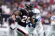 Stroud lanza pase de touchdown y Mixon anota en triunfo de Texans 23-20 ante Colts