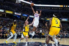 Con 10 puntos de Maxey en tiempo extra, 76ers vencen 118-115 a Pacers