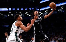 Nets superan a los Bucks 115-102 en su primer juego en casa