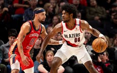 Con 28 puntos de Grant, Trail Blazers superan 125-103 a Pelicans