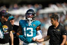 WR de Jags Christian Kirk fuera toda la temporada tras romperse la clavícula, dice fuente de AP