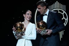 Rodri y Bonmatí ganan el Balón de Oro al mejor jugador masculino y femenino