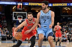 LaVine y Vucevic son claves en la reacción del 4to periodo y los Bulls superan 126-123 a Grizzlies