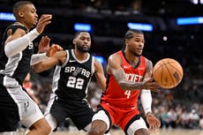 Jalen Green contribuye 34 puntos y los Rockets vencen 106-101 a los Spurs, para dividir victorias