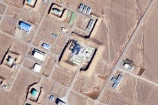 Imágenes satelitales muestran posibles daños en base de Guardia iraní tras ataque de Israel