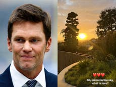 Tom Brady publicó en redes horas después del anuncio de embarazo de Gisele Bündchen