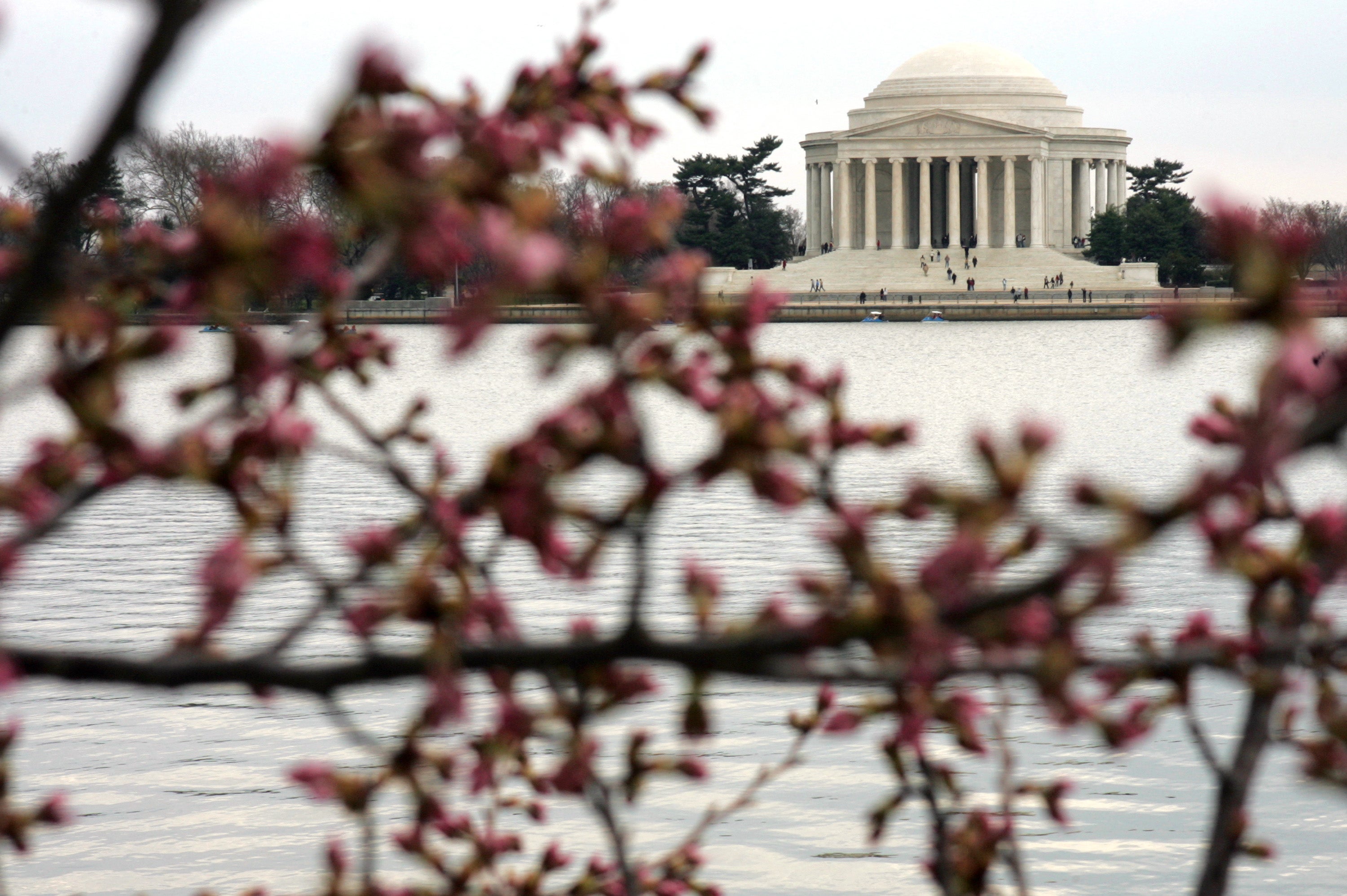 El monumento a Thomas Jefferson en Washington D.C., investido presidente por la Cámara de Representantes después de que él y Aaron Burr empataran en la votación del Colegio Electoral