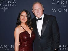 Salma Hayek nunca firmó un acuerdo prenupcial con su multimillonario marido francés