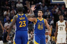 Jackson-Davis y Green conducen a Warriors a su 2do triunfo consecutivo contra Pelicans