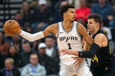 Wembanyama suma 25 puntos y 9 rebotes en victoria de Spurs, 106-88 sobre Jazz