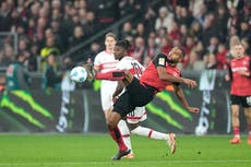 Bayer Leverkusen desperdicia oportunidades e iguala 0-0 con Stuttgart en Bundesliga