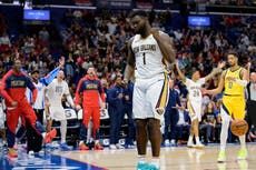 Williamson logra 34 puntos y 10 asistencias en triunfo de Pelicans sobre Pacers, 125-118