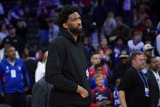 76ers: Joel Embiid, suspendido tres partidos por empujar a un columnista