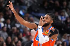 Thunder amplía inicio perfecto con victoria de 105-92 sobre Clippers