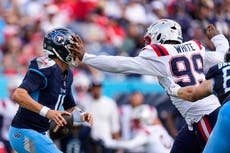 Gol de campo de 25 yardas de Folk en prórroga ayuda a Titans a superar a 20-17 a Pats