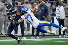 Nacua, wide receiver de Rams, expulsado tras lanzar puñetazo a Dodson de Seahawks