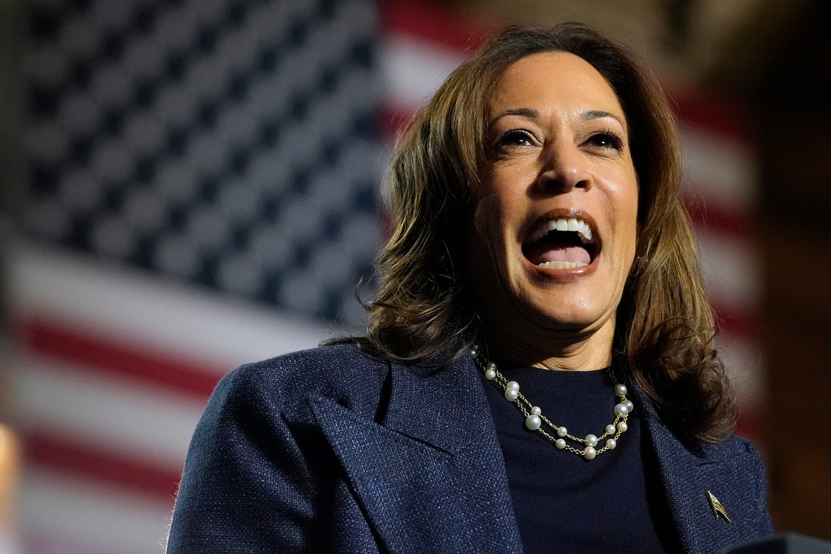 En Michigan, Harris contrapone el optimismo a la retórica de Trump sin ...