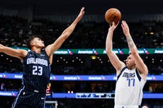 Luka Doncic logra 32 puntos y Mavericks derrotan 108-85 al Magic, sin Banchero