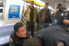 Jurado ve video de estrangulamiento en metro de NY que llevó a juicio por homicidio de Daniel Penny