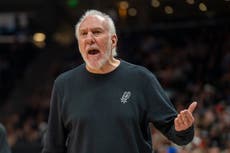 Entrenador de Spurs, Gregg Popovich, fuera de juego indefinidamente por enfermedad no revelada