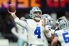 Dak Prescott se perderá al menos un juego. Cowboys evalúan lesión en la corva