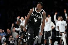 Schroder y Johnson cada uno anota 20 puntos y Nets vencen 106-104 a Grizzlies