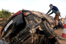 Una bebé y su madre entre las víctimas de las inundaciones en España