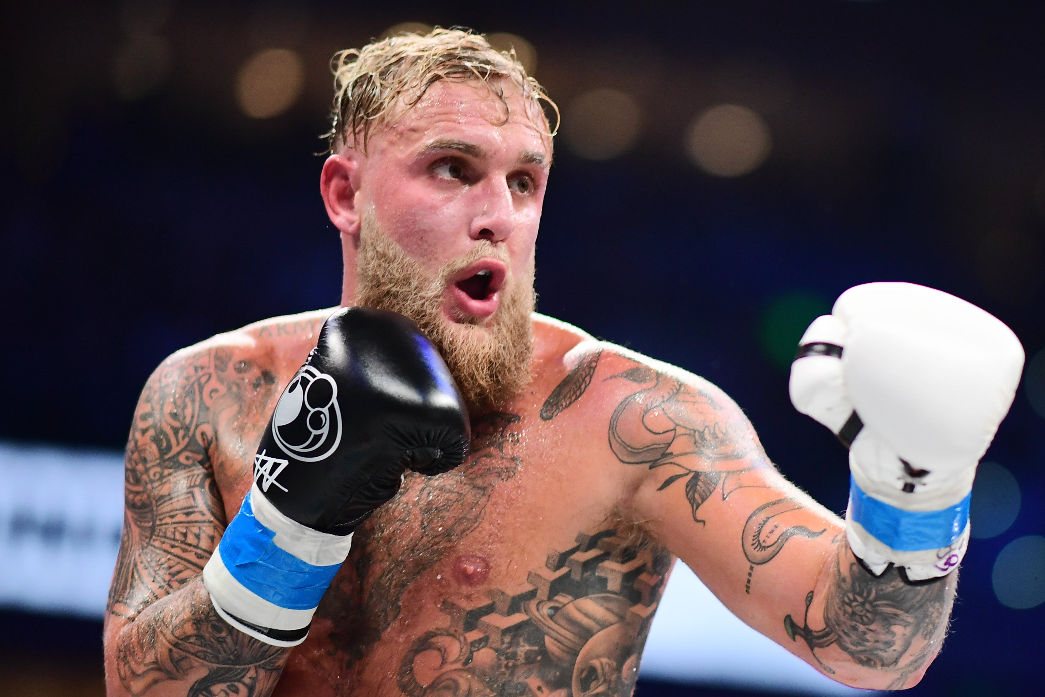 Jake Paul, en su último combate, logró un nocaut sobre el exluchador de la UFC Mike Perry en julio