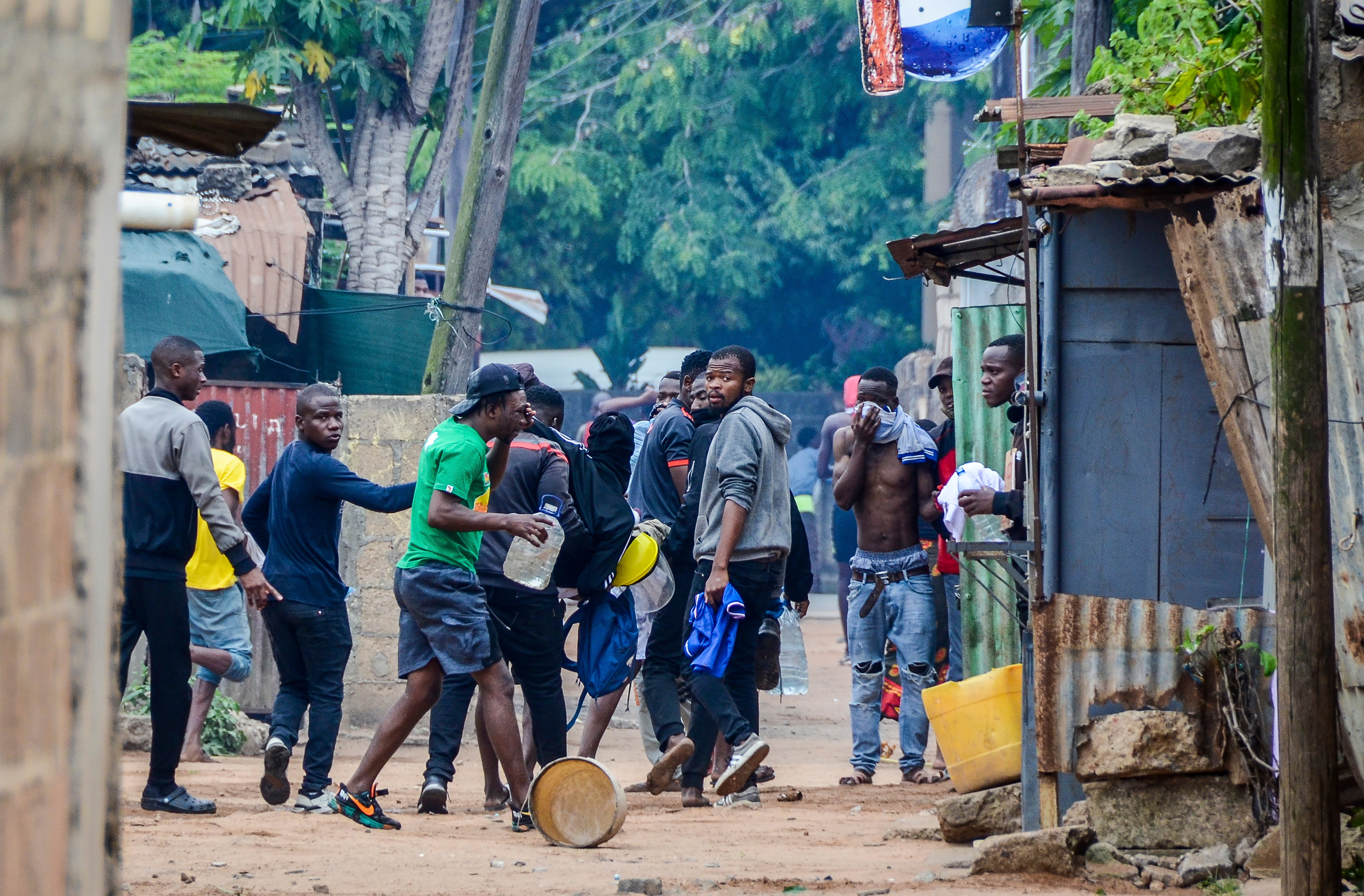 MOZAMBIQUE PROTESTAS