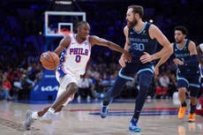 Tyrese Maxey de los 76ers será baja por lesión de isquiotibiales