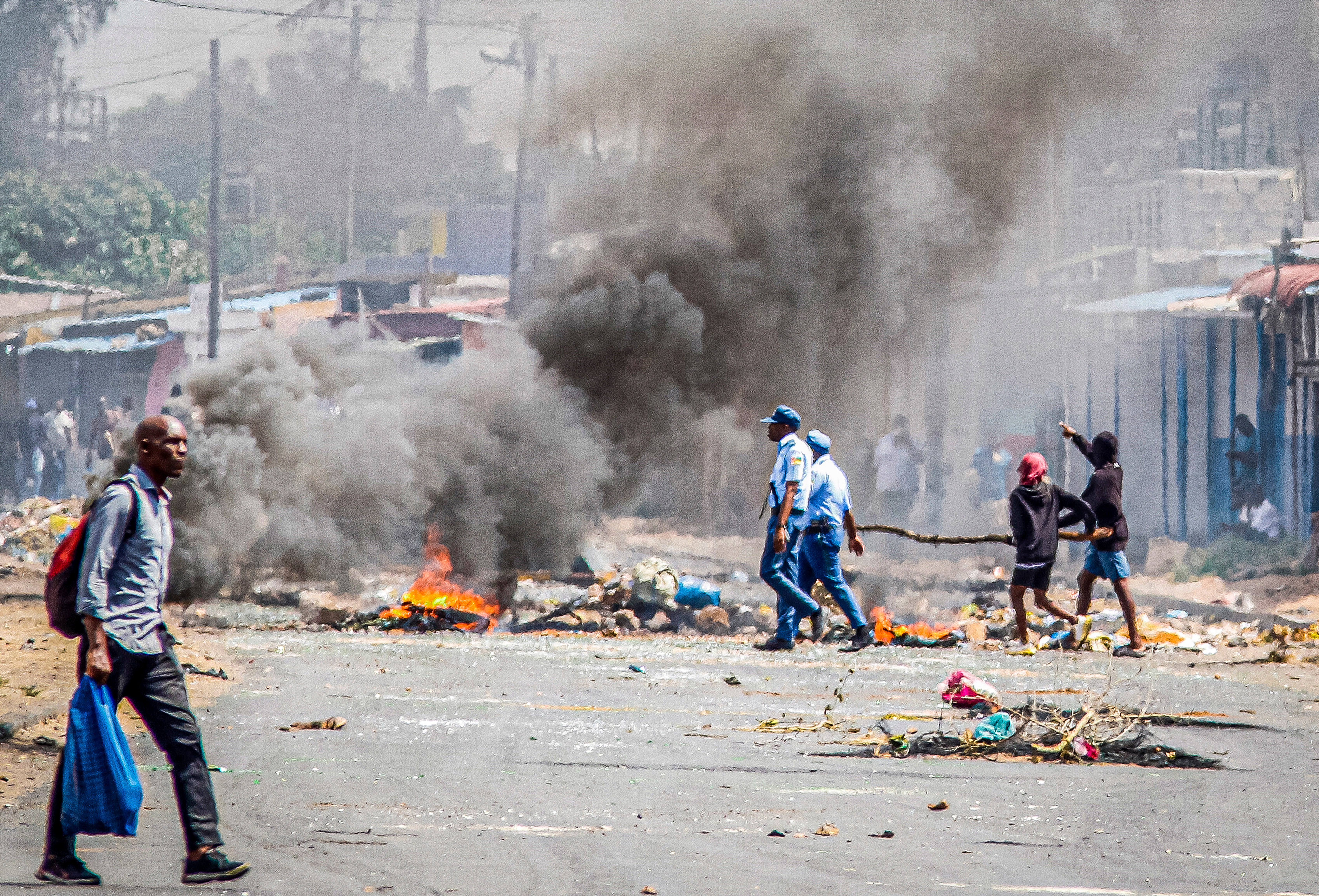 MOZAMBIQUE-PROTESTAS