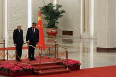 Presidente italiano se reúne con su homólogo chino en Beijing en medio de relaciones complejas