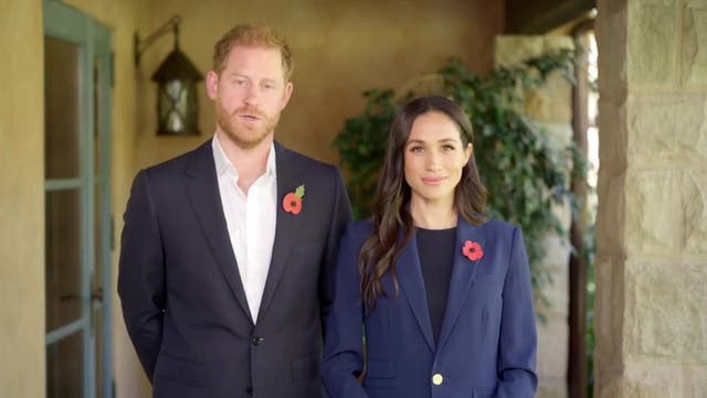 <p>El príncipe Harry respondió a los rumores sobre su divorcio con Meghan Markle durante el evento del New York Times, 2024 DealBook Summit, el 4 de diciembre </p>